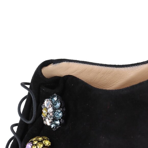 Christian Louboutin Suede Booties - Size 38 1/2 (US 8.5) - Picture 9 of 12